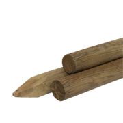  PAAL BLANK 9 X 160CM GEPUNT EN GEKRUIND