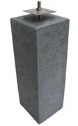  BETONPOER RUW ANTRACIET 20X20X58CM