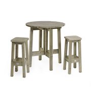  STATAFEL ROND 100CM HOOGTE 110CM INKLAP