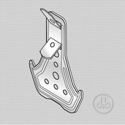 DINGEMANS ANKERHANGER MET VEER 100ST