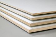  MDF PLAAT 12MM WIT GEGROND 1220MM X 3050MM