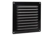 Nedco BV ALU SCHOEPENROOSTER 200X200MM ZWART
