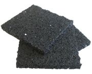  RUBBERONDERLIGGERS 1 X 10 X 10CM