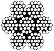 DX STAALKABEL 5MM 7X19 RVS 316