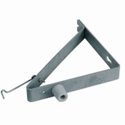 GB DEUROPVANGBEUGEL VERZINKT HAAKS