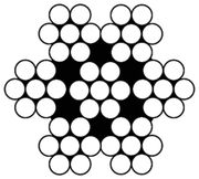 DX STAALKABEL 3MM 7 X 7 RVS 316