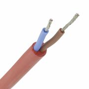  HITTEBESTENDIG KABEL 2X1MM2 ROOD