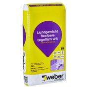WEBER COL LC 220 LICHTGEWICHTLIJM WIT