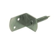 GB VLECHTSCHERMSTEUN L-BESLAG RVS