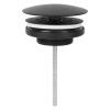  ALWAYS-OPEN AFVOERPLUG MAT ZWART