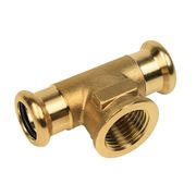 BONFIX PRESS ROODKOPEREN T-STUK MET BINNENDRAAD