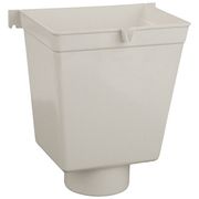 WAVIN PVC HWA VERGAARBAK 80MM WIT