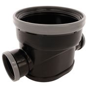 WAVIN PP BODEM INSPECTIEPUT 315MM 125X125 ZWART