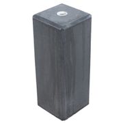  BETONPOER GLAD ANTRACIET 22 X 22 X 50CM