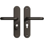 AXA OVAL PLUS VH-BESLAG K/K PC55 ZWART