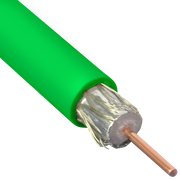 BEDEA COAXIAALKABEL 75 0HM HF-DICHT GROEN