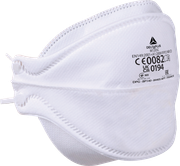 DELTAPLUS WEGWERP HALFGELAATSMASKER FFP2 10 ST