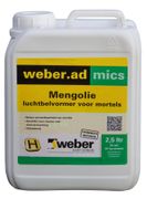 WEBER AD MICS MENGOLIE 2,5 LTR