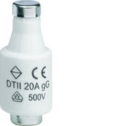 HAGER ZEKERING 20A 500V TRAAG