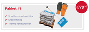  WINTERPAKKET 1 BESTAANDE UIT: 10 ZAKKEN