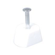 Homefix HOMEFIX PLANKDRAGER MET NAGEL WIT 10MM