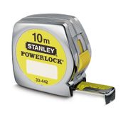 STANLEY POWERLOCK ROLBANDMAAT 25MM 10 MTR