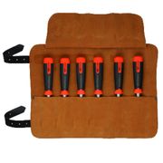 BAHCO ERGO STEEKBEITELSET 6-DELIG IN LEREN FOEDRAAL