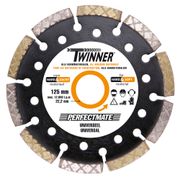 PERFECTMATE DIAMANTSCHIJF 125MM TWINNER