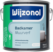 WIJZONOL BADKAMERMUURVERF BS WIT 2.45L
