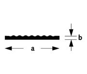  ALU SLIJTSTRIP 60 X 3MM (3 METER)