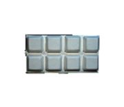  Z8 STOOTDOP 18 WIT KUNSTSTOF