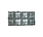  Z8 STOOTDOP 18 TRANSPARANT KUNSTSTOF