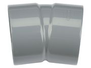 WAVIN PVC LIJM BOCHT 15° 2XMOF