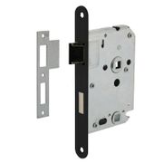 INTERSTEEL BADKAMER- / WC-SLOT MET ZWARTE VOORPLAAT