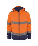 DASSY SOFTSHELL MALAGA ORANJE/MARINE XL