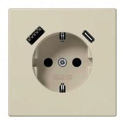 JUNG INBOUW WCD 1-V CRÉME LS1520-15CAWW