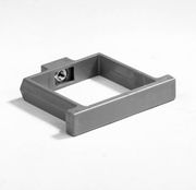 DYKA PVC BEUGEL U-PROFIEL VIERKANT 80 X 80MM