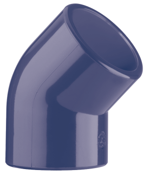 HD PVC KNIE 50MM 45° 16 BAR