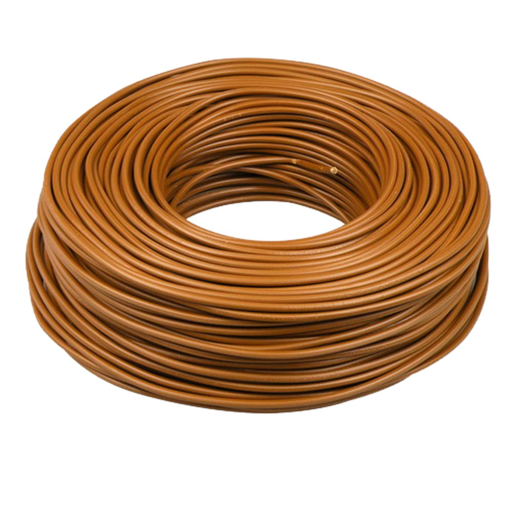 VD DRAAD 2.5MM2 BRUIN 100M