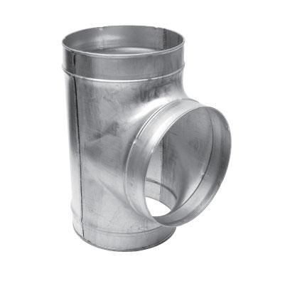 SPIRALO T-STUK 90' 0 125MM 125MM