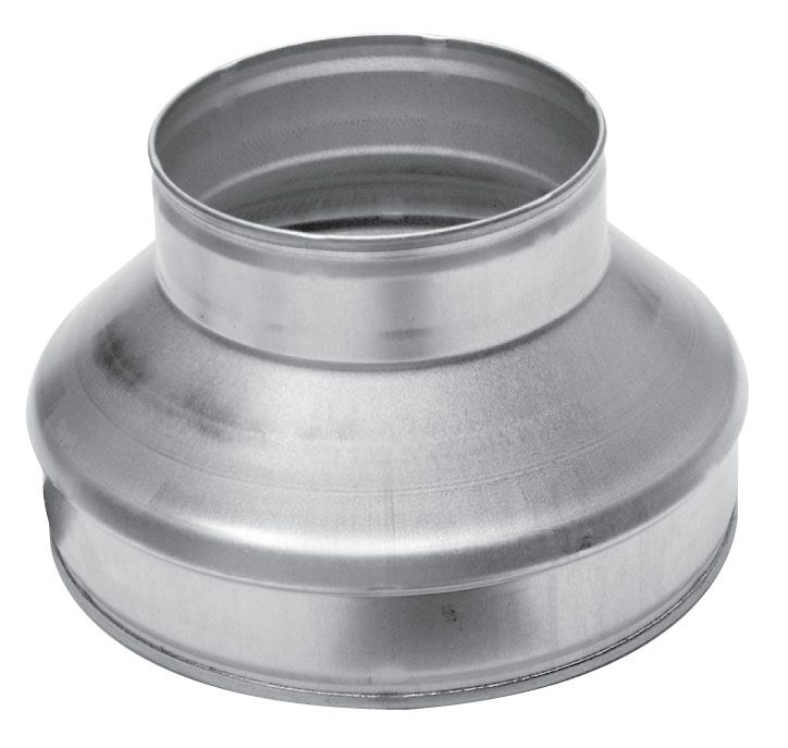 SPIRALO VERLOOP 125MM X 100MM VERZINKT