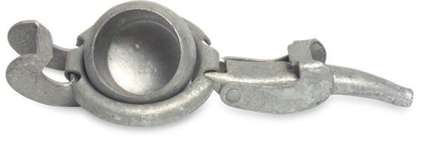 BLINDKOPPELING STAAL 108MM M-DEEL BAUER TYPE BAUER S9