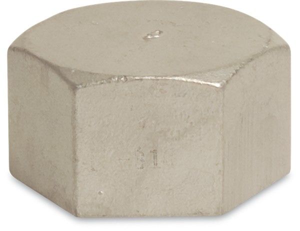 NR. 300 EINDKAP RVS 316 3/4