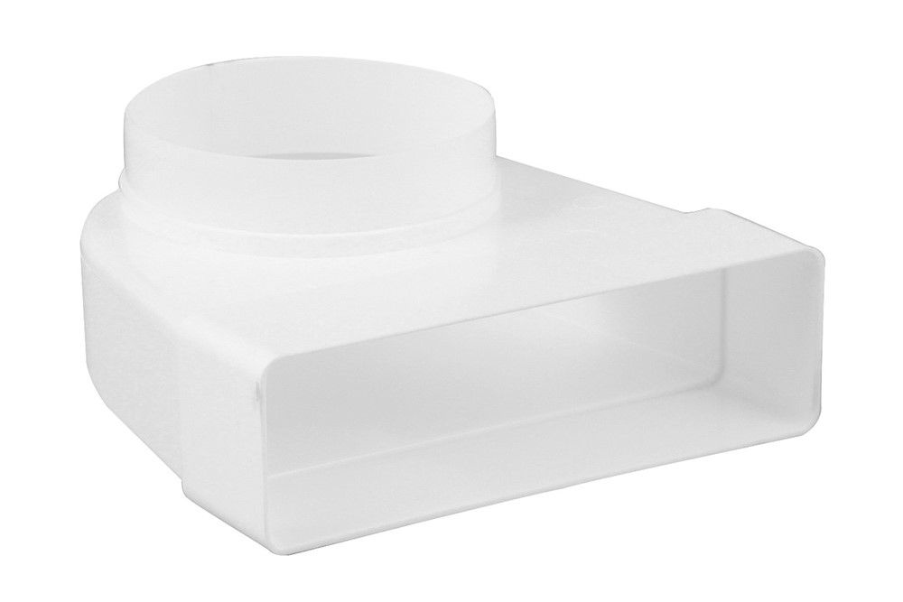 OVERGANGSSTUK HAAKS Ø 125MM-204 X 60MM UITWENDIG