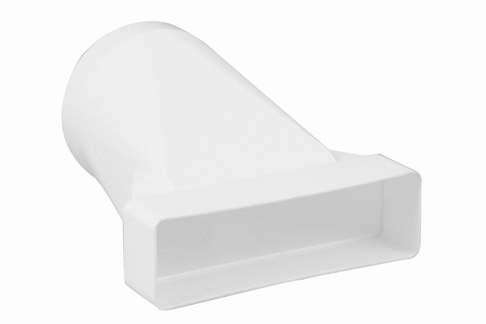 OVERGANGSSTUK RECHT Ø 125MM-204 X 60MM