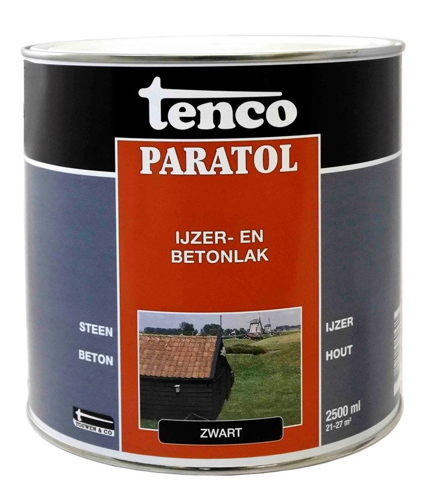 PARATOL IJZER/BETONLAK TEERVRIJ 2,5 LTR