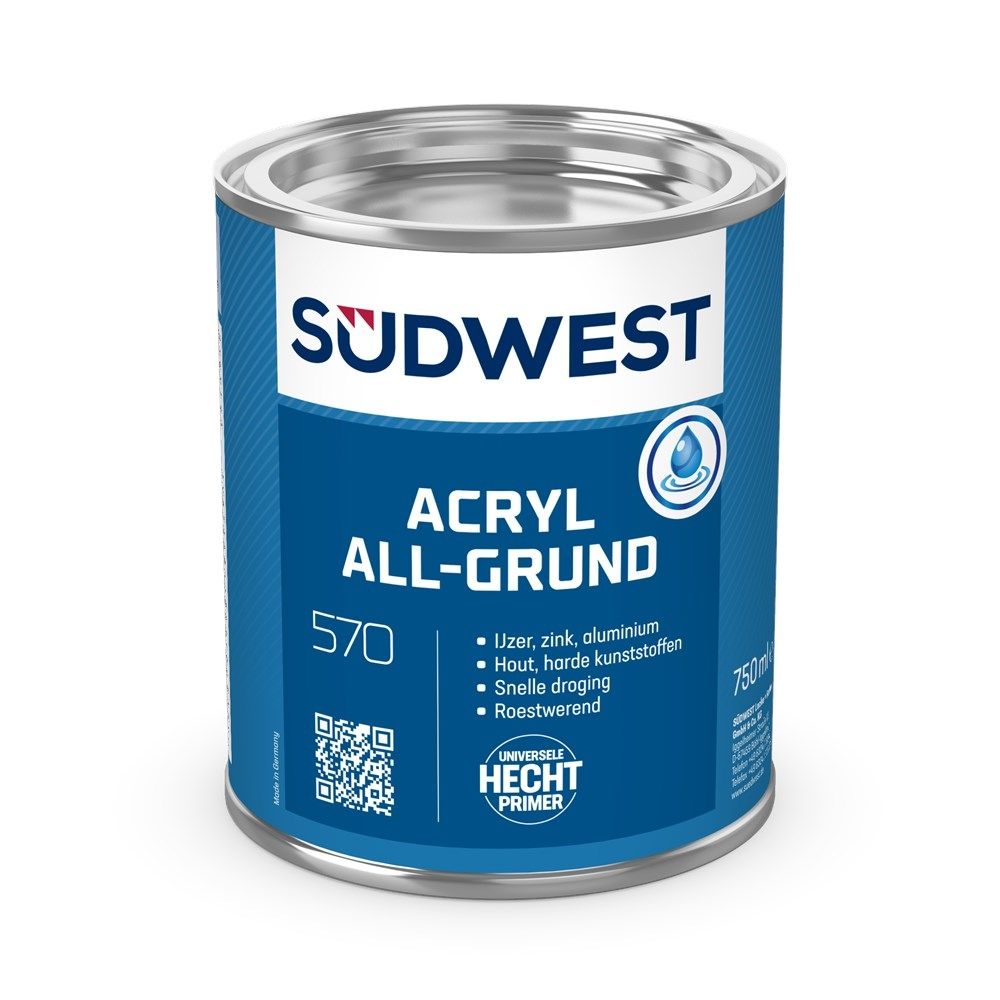 SUDWEST ALLGRUND ACRYL WIT 750 ML