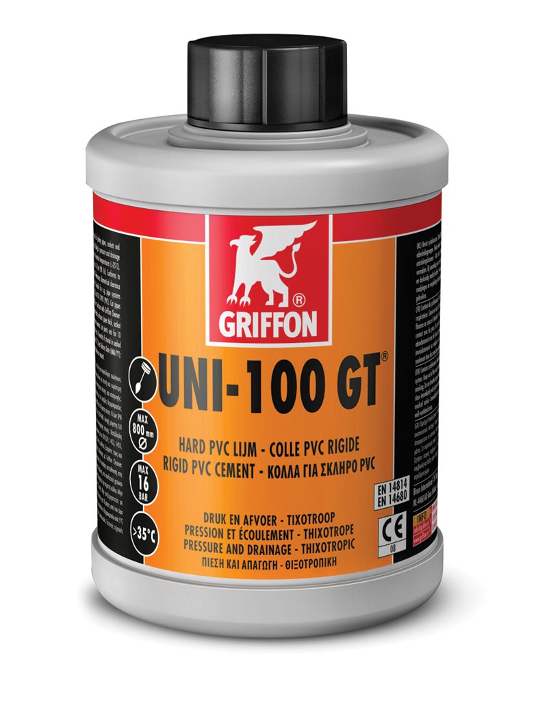 UNI-100 GT HARD PVC LIJM 1000 ML