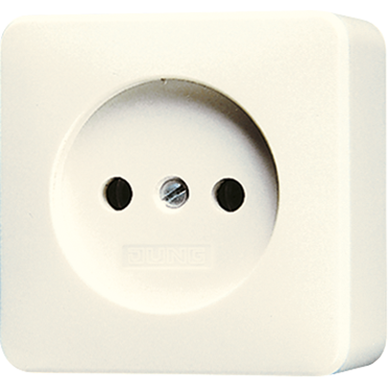 OPBOUW WANDCONTACTDOOS 1-VOUDIG 611A Z/A