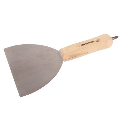 SUPER PROF SPACHTELMES 150MM RVS